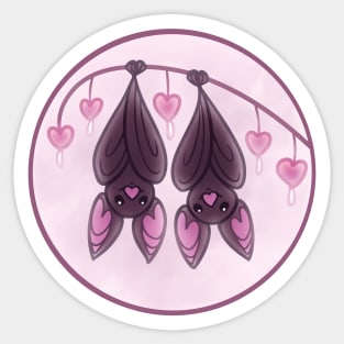 Love Bats Sticker